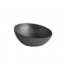 Miska FROSTFIRE Ø 26,5 cm, výška: 7/12 cm, 1,9 l, hliník farba čierna
