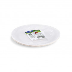 Papierový tanier (FSC Mix) biely Ø18cm [10 ks]