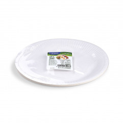 Papierový tanier (FSC Mix) biely Ø23cm [10 ks]