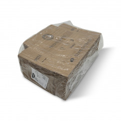Krabica na pizzu (mikrovlnitá lepenka) Roll-up kraft s potlačou 28 x 8 x 7 cm [100 ks]