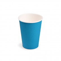 Papierový pohár (FSC Mix) svetlomodrý Ø74mm 240ml [10 ks]