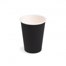 Papierový pohár (FSC Mix) čierny Ø74mm 240ml [10 ks]