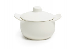 Misa polievka mini s viečkom Mini Kodai 10x14x9 cm 0,25 lt porcelán